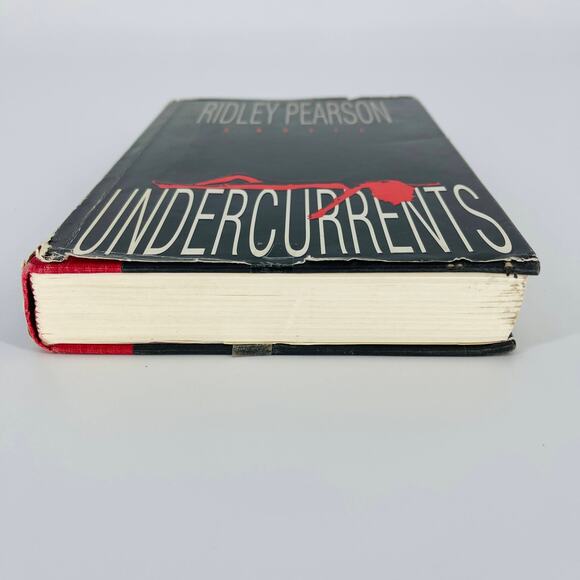 Undercurrents, a hardcover novel / book by Ridley Pearson - Good Used Condition - Picture 3 of 13